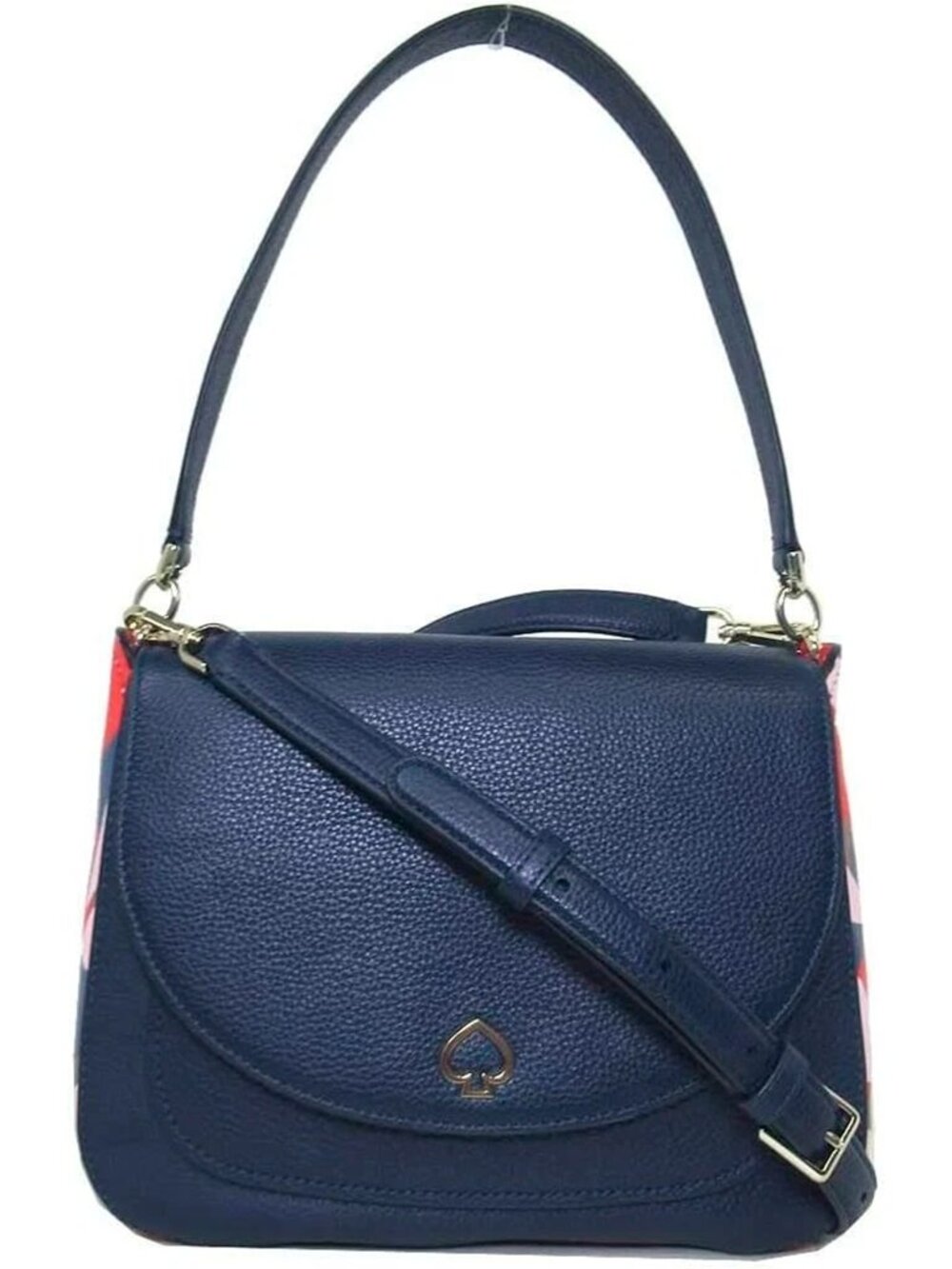 S Kate Spade Kailee Navy Leather Shoulder Hobo Bag WKRU6816 PurseNWT $379 Retail
